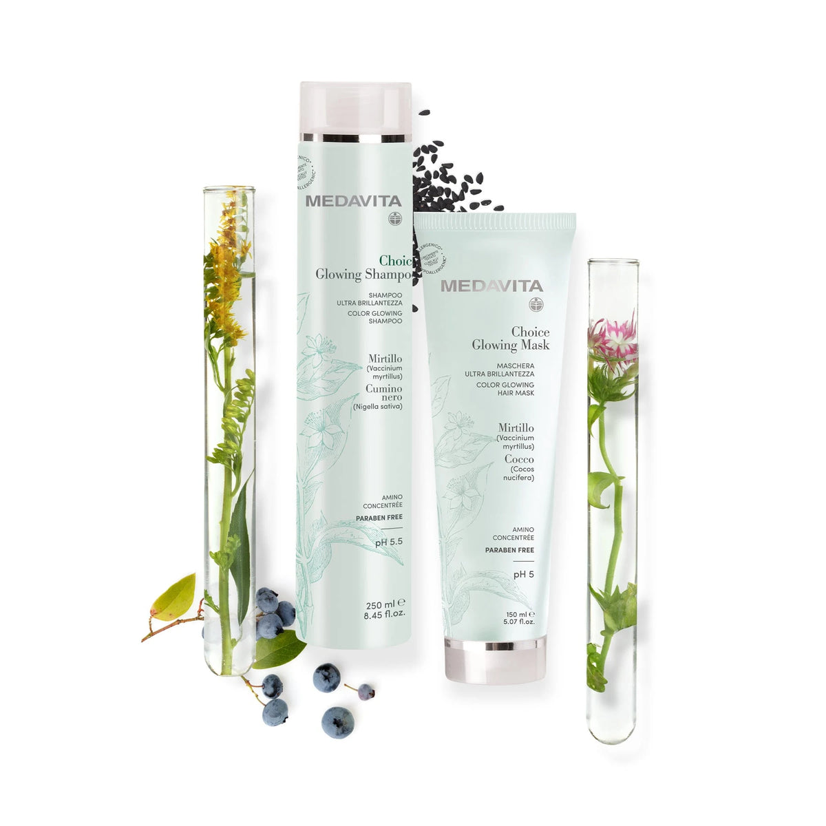 Medavita Choice Color Glowing Hair Mask 150ml lifestyle
