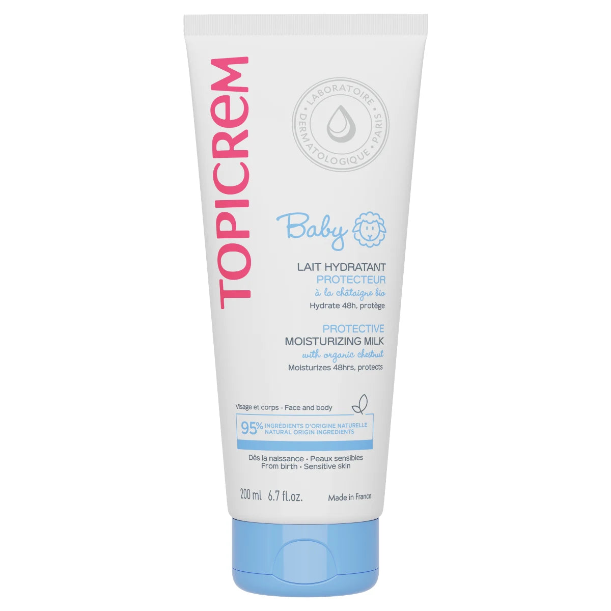 Topicrem BABY Protective Moisturizing Milk 200ml #Size_200ml