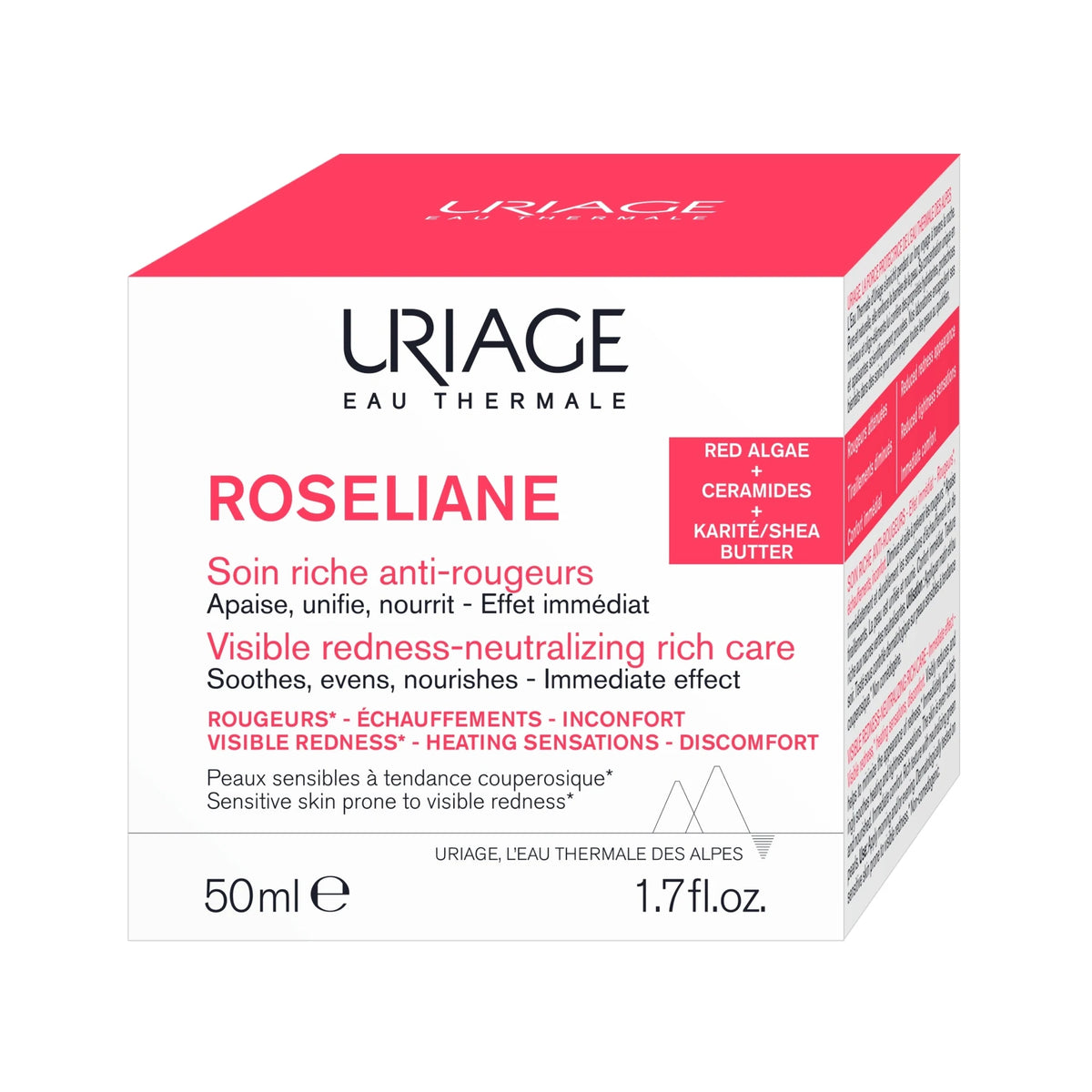 Uriage Roséliane Rich Anti-Redness Cream 50ml face cream #Size_50ml