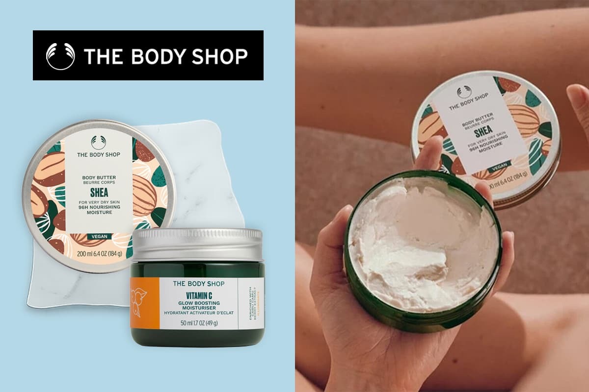 THE BODY SHOP er her!